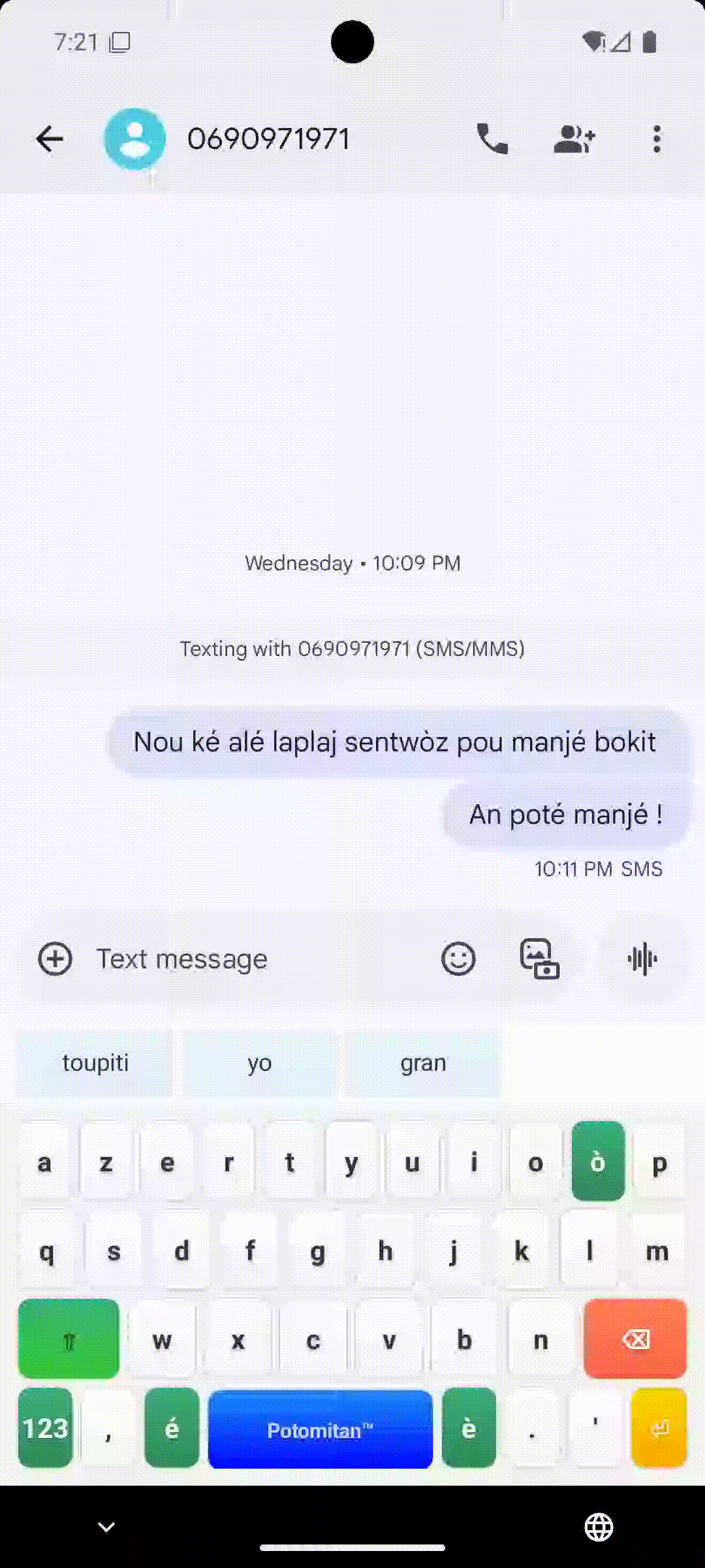 Clavier kréyòl Karukera en Action