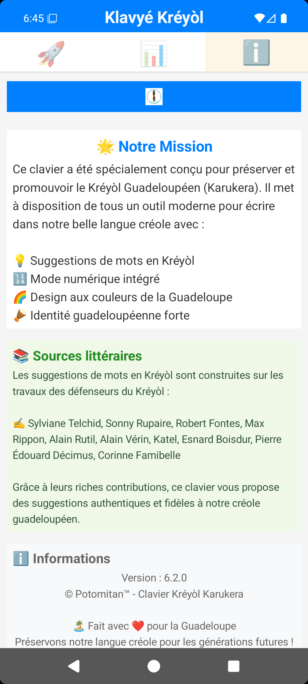 Clavier kréyòl Karukera en Action