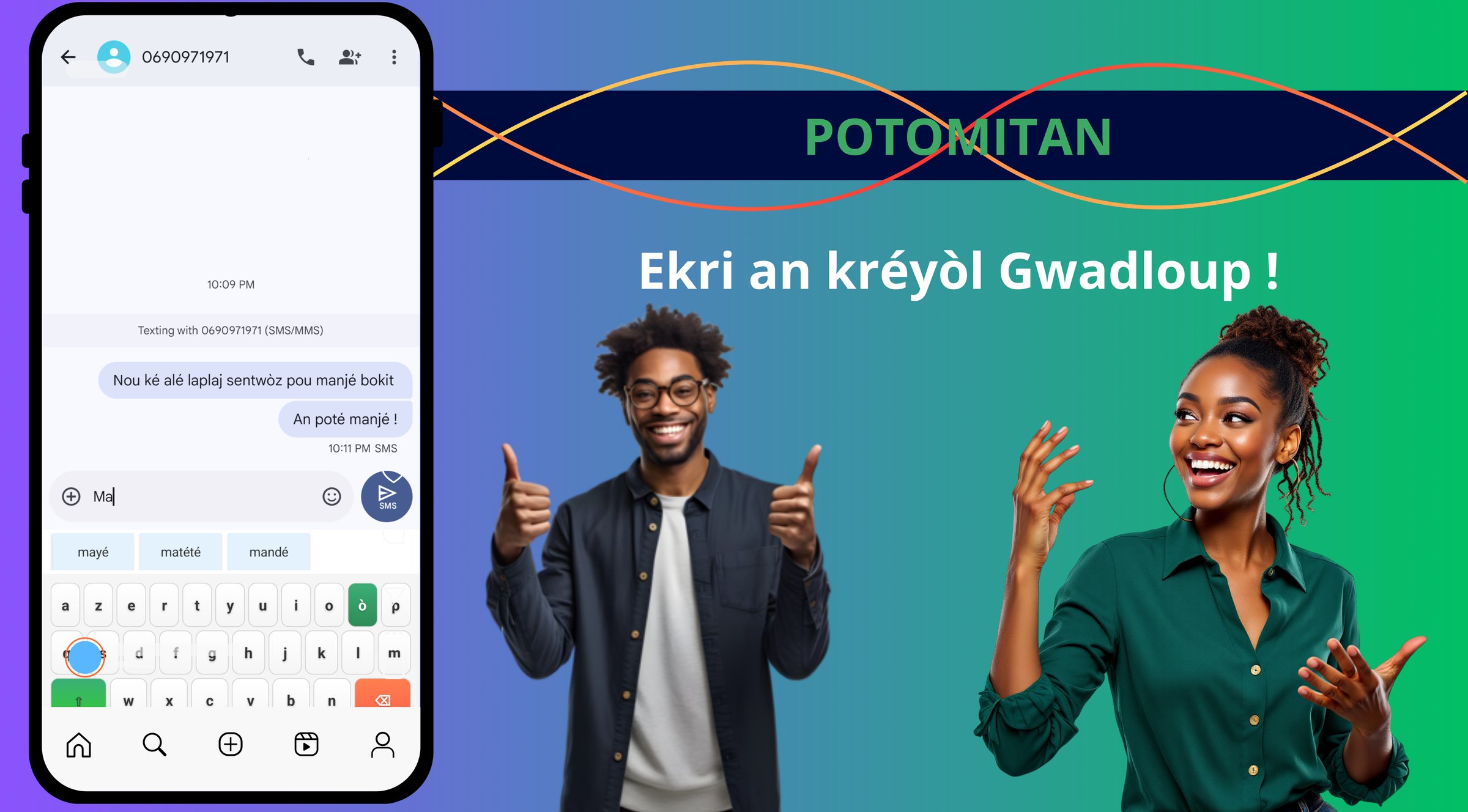 Klavyé Kréyòl Karukera : Ekri an kréyòl Gwadloup !
